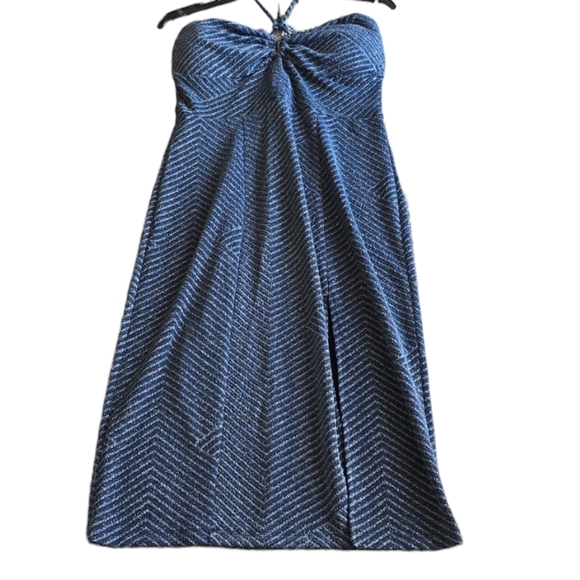 SPEECHLESS BRAND JUNIORS BLUE DRESSY DRESS SIZE 11 - Picture 10 of 16